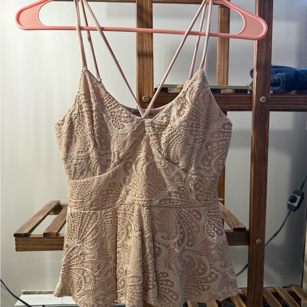 Elegant Lace Tank